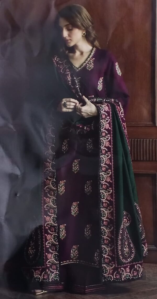 EMBROIDERED Danak 3 PCS (UNSTITCHED)