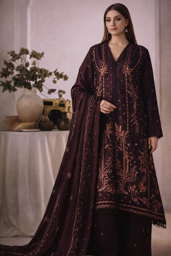 EMBROIDERED Danak 3 PCS (UNSTITCHED)