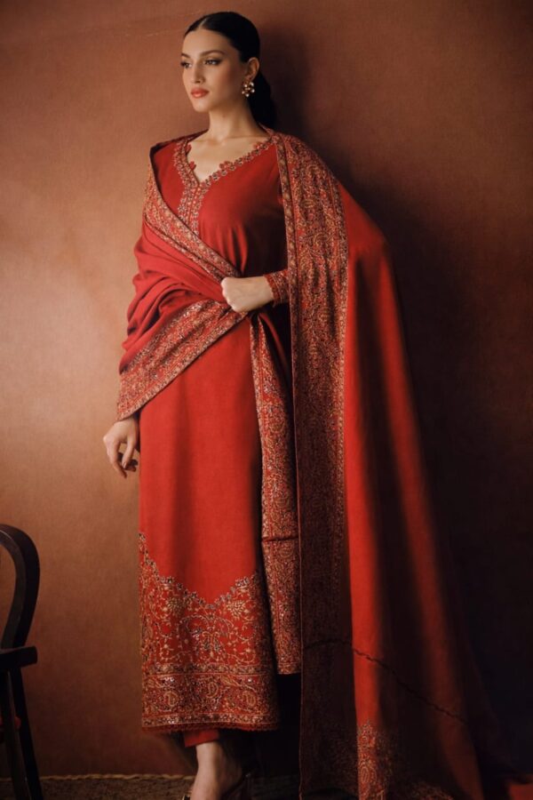 EMBROIDERED Danak 3 PCS (UNSTITCHED)