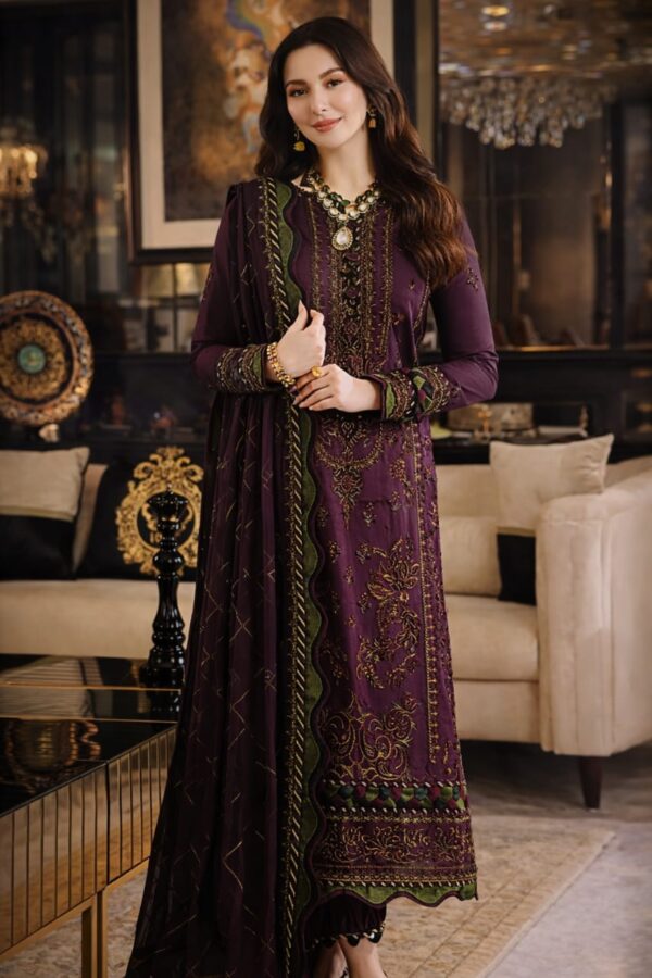 EMBROIDERED Danak 3 PCS (UNSTITCHED)